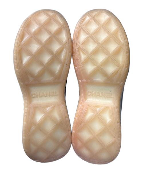 CHANEL（シャネル）CHANEL (シャネル) 22SS/Low Top Trainer ピンク×ネイビー サイズ:42の古着・服飾アイテム