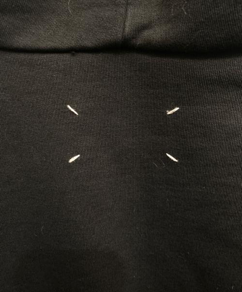 Maison Margiela（メゾンマルジェラ）Maison Margiela (メゾンマルジェラ) 23SS カレンダー刺繍 コットン プルオーバーパーカー ブラック サイズ:Lの古着・服飾アイテム