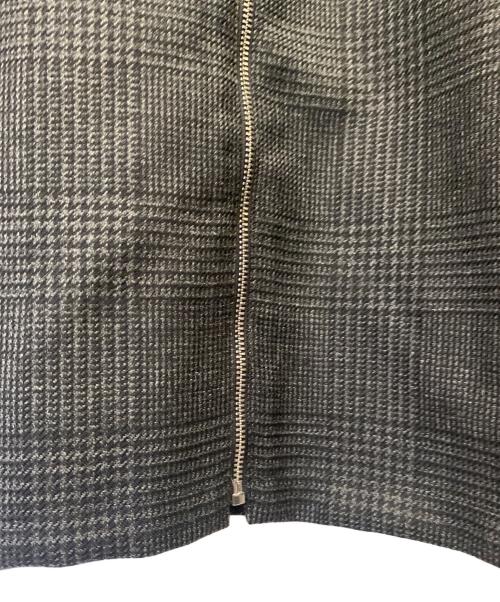 PRADA（プラダ）PRADA (プラダ) Wool zipper shirt/ウールジッパーシャツ グレー サイズ:Lの古着・服飾アイテム