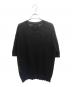 PRADA (プラダ) オープンニットTシャツ ブラック サイズ:50：60000円