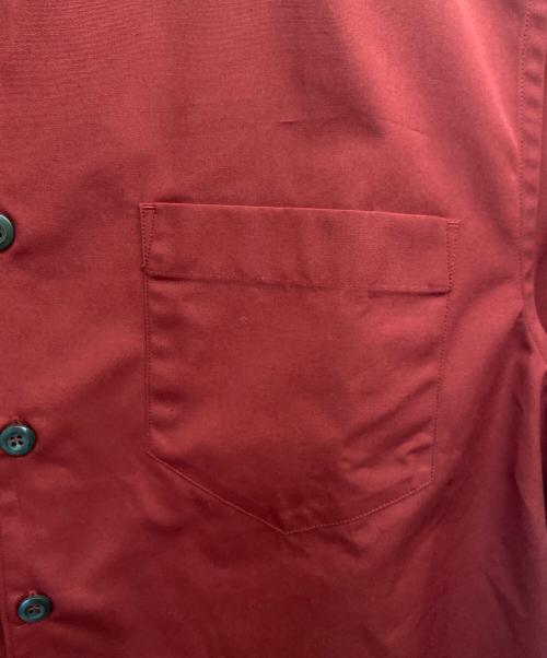 PRADA（プラダ）PRADA (プラダ) コットン×ポリエステル シャツ レッド サイズ:Lの古着・服飾アイテム