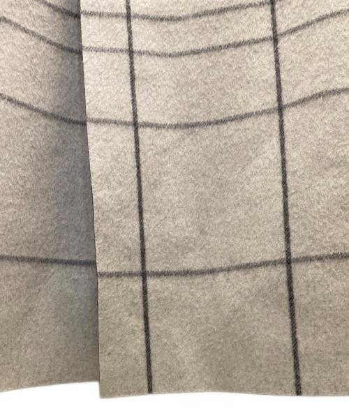 ETHOSENS（エトセンス）ETHOSENS (エトセンス) Cut off coat with Coat liner ホワイト×グレー サイズ:FREEの古着・服飾アイテム