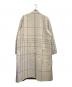 ETHOSENS (エトセンス) Cut off coat with Coat liner ホワイト×グレー サイズ:FREE：35000円