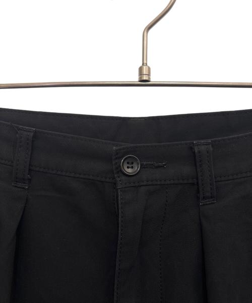 tricot COMME des GARCONS（トリココムデギャルソン）tricot COMME des GARCONS (トリココムデギャルソン) タックワイドパンツ ブラック サイズ:Mの古着・服飾アイテム