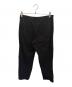 tricot COMME des GARCONS (トリココムデギャルソン) タックワイドパンツ ブラック サイズ:M：5000円
