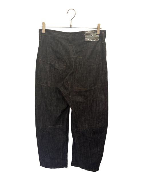Y's（ワイズ）Y's (ワイズ) 8OZ DENIM WIDE PANTS  グレー サイズ:1の古着・服飾アイテム