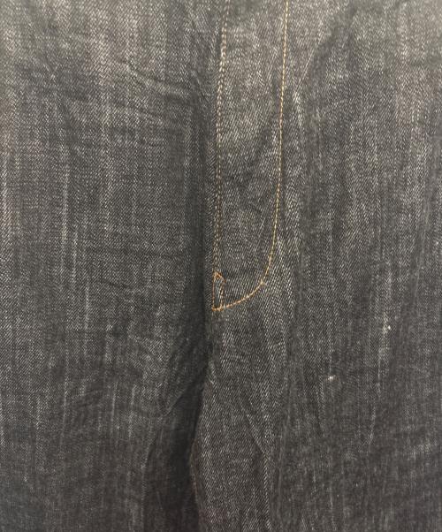 Y's（ワイズ）Y's (ワイズ) 8OZ DENIM WIDE PANTS  グレー サイズ:1の古着・服飾アイテム