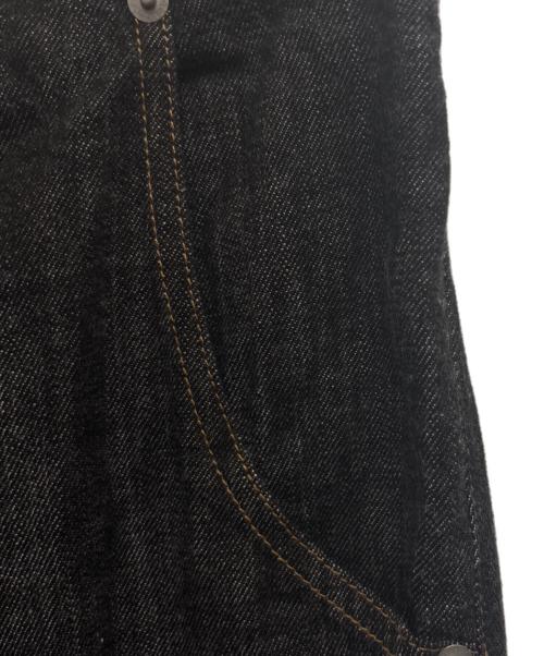 Y's（ワイズ）Y's (ワイズ) 8OZ DENIM WIDE PANTS  グレー サイズ:1の古着・服飾アイテム