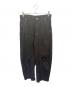 Y's（ワイズ）の古着「8OZ DENIM WIDE PANTS 」｜グレー