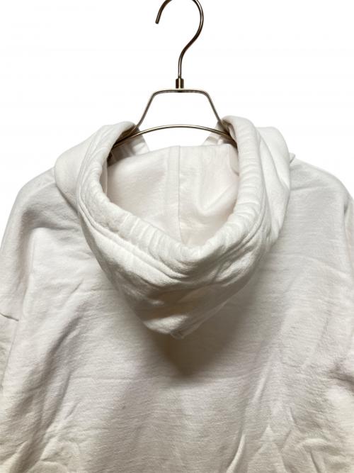 CHROME HEARTS（クロムハーツ）CHROME HEARTS (クロムハーツ) バーティカルロゴフーディ ホワイト サイズ:Mの古着・服飾アイテム
