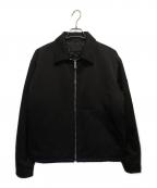 PRADAプラダ）の古着「Zip-Up Collared Long-Sleeve Jacket」｜ブラック