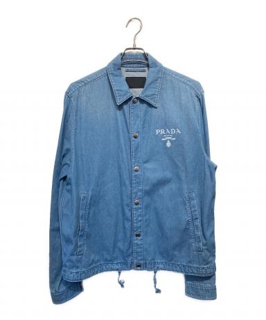 中古・古着通販】PRADA (プラダ) デニムシャツ ブルー サイズ:48