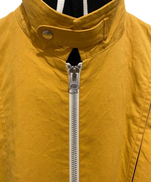 sacai（サカイ）sacai (サカイ) Cotton Oxford Blouson レイヤードジャケット イエロー サイズ:3の古着・服飾アイテム