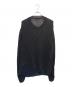 JIL SANDER (ジルサンダー) リネンローゲージニットプルオーバー ブラック サイズ:52：25000円