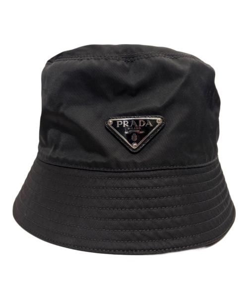 PRADA（プラダ）PRADA (プラダ) Re-Nylon バケットハット ブラック サイズ:XLの古着・服飾アイテム