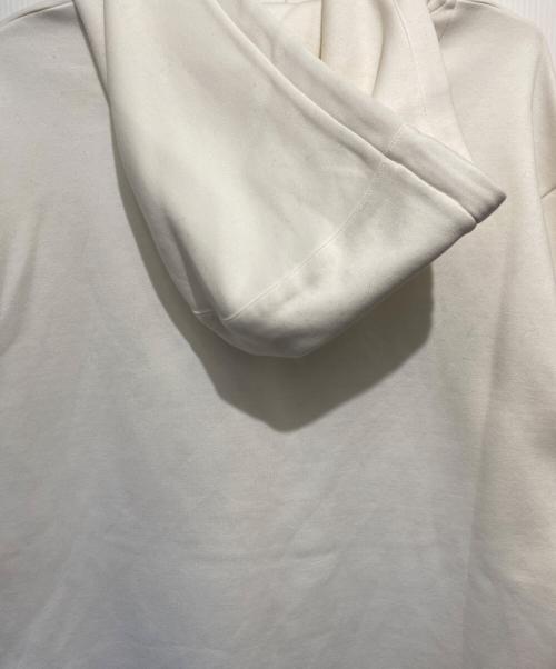 PRADA（プラダ）PRADA (プラダ) テクニカルコットン フーディー ホワイト サイズ:Lの古着・服飾アイテム