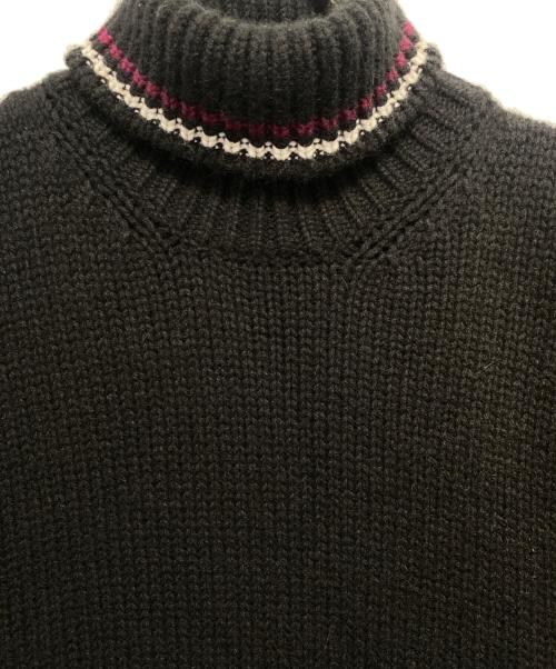 PRADA（プラダ）PRADA (プラダ) カシミヤハイネックニット ブラック サイズ:48の古着・服飾アイテム