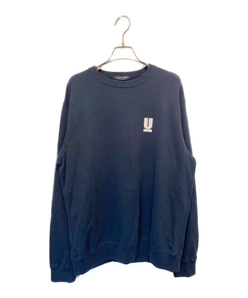 UNDERCOVER（アンダーカバー）UNDERCOVER (アンダーカバー) Cotton sweatshirt pulloverスウェット ネイビー サイズ:4の古着・服飾アイテム