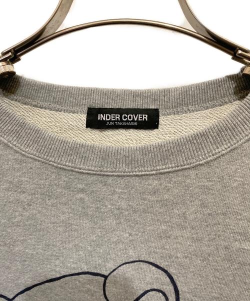 UNDERCOVER（アンダーカバー）UNDERCOVER (アンダーカバー) コットンスウェットプルオーバー ライトグレー サイズ:5の古着・服飾アイテム
