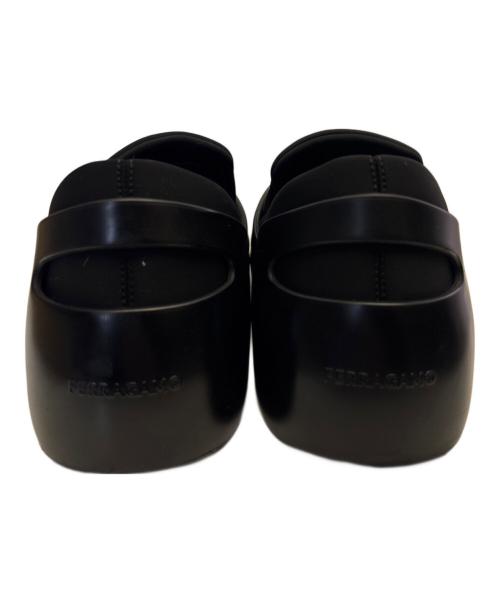 Ferragamo（フェラガモ）Ferragamo (フェラガモ) 2023AW Hybrid / ロゴ スリッポンスニーカー ブラック サイズ:9の古着・服飾アイテム