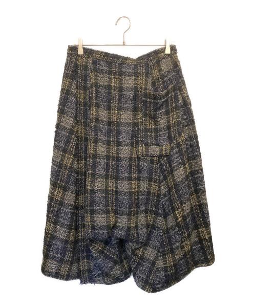 Y's（ワイズ）Y's (ワイズ) ツイードパンツ ネイビー サイズ:1の古着・服飾アイテム