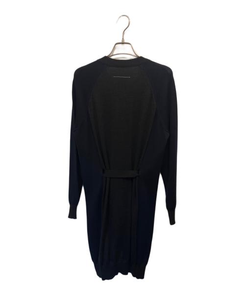 MM6 Maison Margiela（エムエムシックスメゾンマルジェラ）MM6 Maison Margiela (エムエムシックスメゾンマルジェラ) ニットカーディガン ネイビー サイズ:Sの古着・服飾アイテム