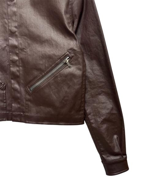 RICK OWENS（リックオウエンス）RICK OWENS (リックオウエンス) RICK OWENS TOUR ALICE JACKET ブラウン サイズ:48の古着・服飾アイテム