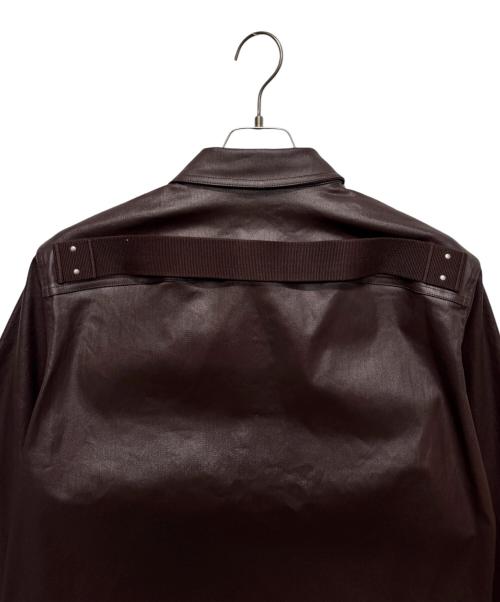 RICK OWENS（リックオウエンス）RICK OWENS (リックオウエンス) RICK OWENS TOUR ALICE JACKET ブラウン サイズ:48の古着・服飾アイテム