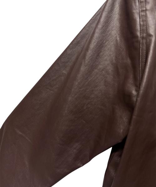 RICK OWENS（リックオウエンス）RICK OWENS (リックオウエンス) RICK OWENS TOUR ALICE JACKET ブラウン サイズ:48の古着・服飾アイテム