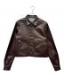 RICK OWENS（リックオウエンス）の古着「RICK OWENS TOUR ALICE JACKET」｜ブラウン