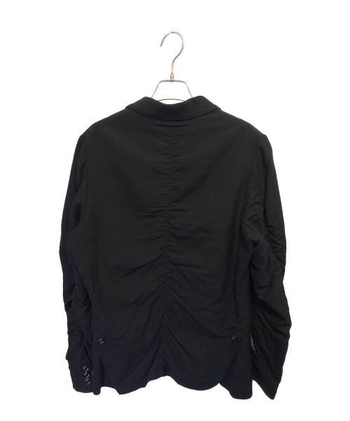 The shepherd UNDERCOVER（ザシェパード アンダーカバー）The shepherd UNDERCOVER (ザシェパード アンダーカバー) ウール麻混テーラードジャケット ブラック サイズ:2の古着・服飾アイテム