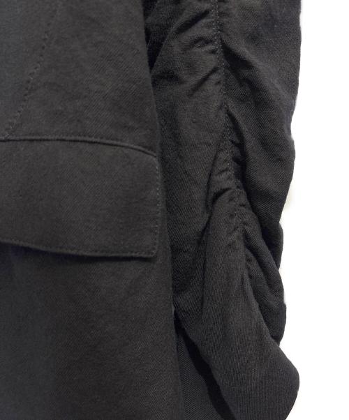 The shepherd UNDERCOVER（ザシェパード アンダーカバー）The shepherd UNDERCOVER (ザシェパード アンダーカバー) ウール麻混テーラードジャケット ブラック サイズ:2の古着・服飾アイテム