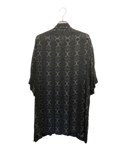 DRIES VAN NOTEN（ドリスヴァンノッテン）DRIES VAN NOTEN (ドリスヴァンノッテン) Buy Dries Van Noten Printed Short-Sleeve Shirt 'Anthracite' ブラック サイズ:不明の古着・服飾アイテム