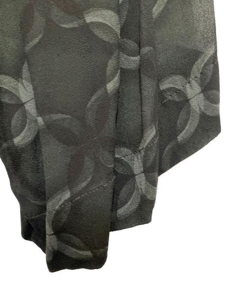 DRIES VAN NOTEN（ドリスヴァンノッテン）DRIES VAN NOTEN (ドリスヴァンノッテン) Buy Dries Van Noten Printed Short-Sleeve Shirt 'Anthracite' ブラック サイズ:不明の古着・服飾アイテム