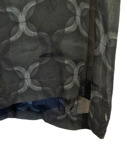 DRIES VAN NOTEN（ドリスヴァンノッテン）DRIES VAN NOTEN (ドリスヴァンノッテン) Buy Dries Van Noten Printed Short-Sleeve Shirt 'Anthracite' ブラック サイズ:不明の古着・服飾アイテム