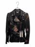 ALEXANDER McQUEEN（アレキサンダーマックイーン）の古着「花柄ライダースジャケット」｜6