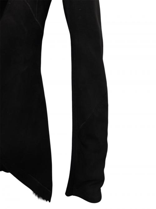 RICK OWENS（リックオウエンス）RICK OWENS (リックオウエンス) Naska（ナスカ）・ムートンジャケット ブラック サイズ:38 未使用品の古着・服飾アイテム