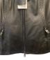 中古・古着 EMPORIO ARMANI (エンポリオ アルマーニ) レザージャケット ブラック サイズ:36：20000円