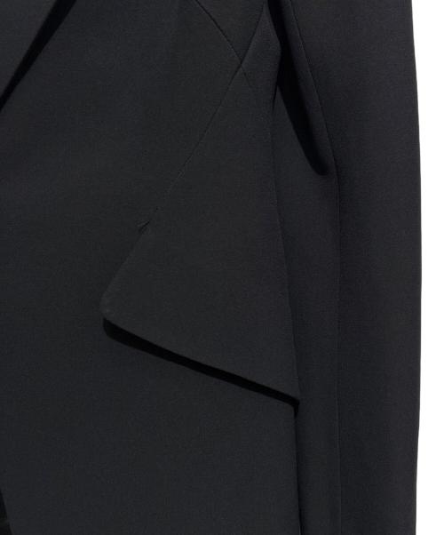 ALEXANDER McQUEEN（アレキサンダーマックイーン）ALEXANDER McQUEEN (アレキサンダーマックイーン) シルバージップディティールテーラードジャケット ネイビー サイズ:36 未使用品の古着・服飾アイテム