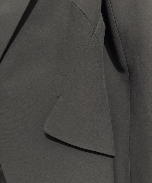 ALEXANDER McQUEEN（アレキサンダーマックイーン）ALEXANDER McQUEEN (アレキサンダーマックイーン) シルバージップディティールテーラードジャケット ネイビー サイズ:36 未使用品の古着・服飾アイテム