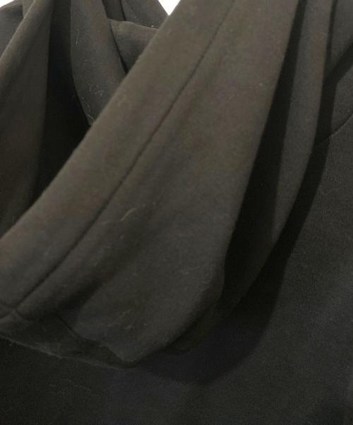 PRADA（プラダ）PRADA (プラダ) ブラック テクニカルコットン フーディー ブラック サイズ:Lの古着・服飾アイテム