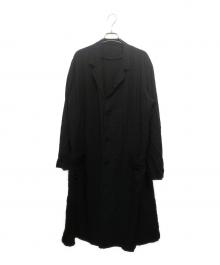 Y's（ワイズ）の古着「RAYON BROAD WORK JACKET」｜ブラック