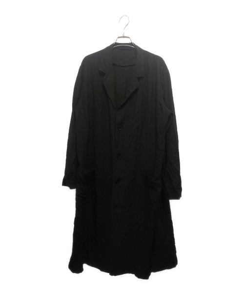 Y's（ワイズ）Y's (ワイズ) RAYON BROAD WORK JACKET ブラック サイズ:記載なしの古着・服飾アイテム