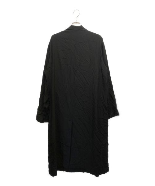 Y's（ワイズ）Y's (ワイズ) RAYON BROAD WORK JACKET ブラック サイズ:記載なしの古着・服飾アイテム