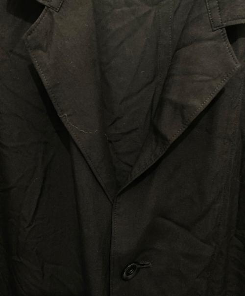 Y's（ワイズ）Y's (ワイズ) RAYON BROAD WORK JACKET ブラック サイズ:記載なしの古着・服飾アイテム
