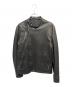 Yohji Yamamoto pour homme（ヨウジヤマモト プールオム）の古着「レザージャケット」｜ブラック