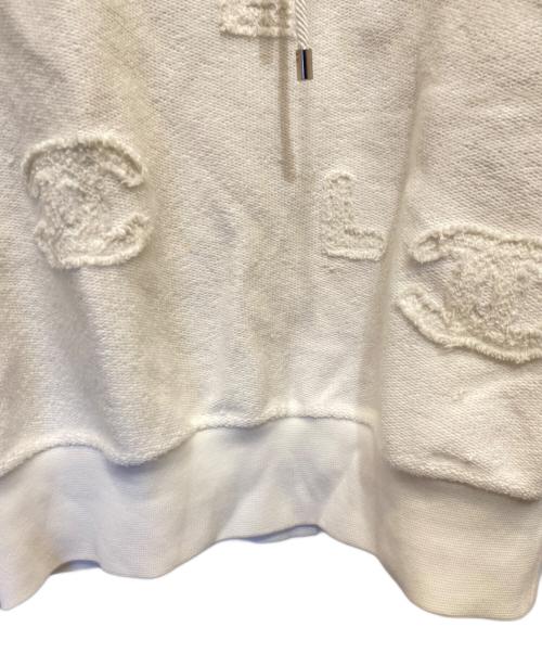 CHANEL（シャネル）CHANEL (シャネル) ココマークフーディー ホワイト サイズ:XSの古着・服飾アイテム