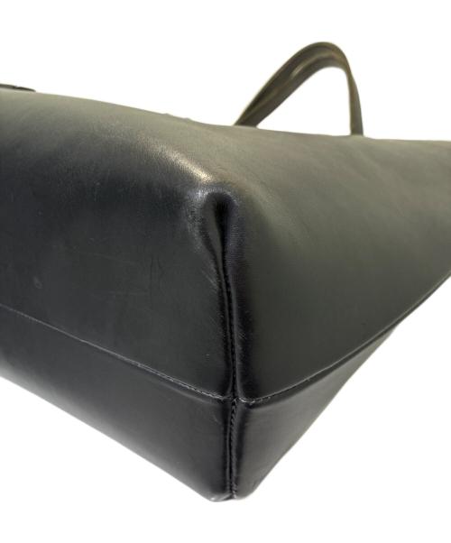 CHROME HEARTS（クロムハーツ）CHROME HEARTS (クロムハーツ) Shandy Chain Handle Leather Tote Bag ブラックの古着・服飾アイテム