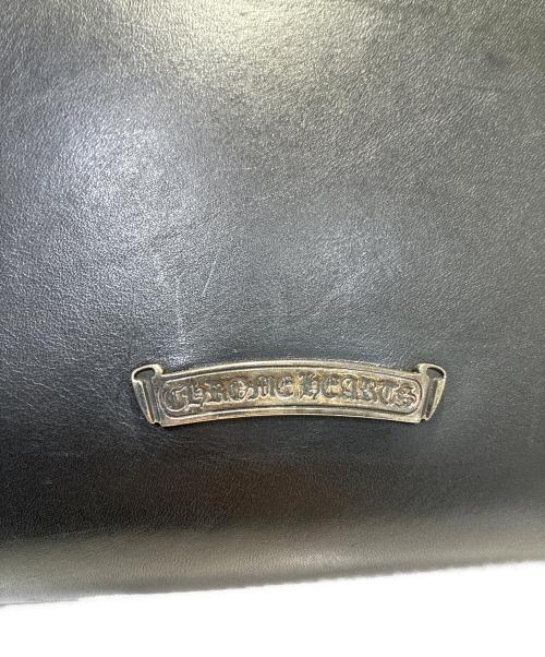 CHROME HEARTS（クロムハーツ）CHROME HEARTS (クロムハーツ) Shandy Chain Handle Leather Tote Bag ブラックの古着・服飾アイテム