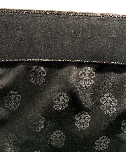 CHROME HEARTS（クロムハーツ）CHROME HEARTS (クロムハーツ) Shandy Chain Handle Leather Tote Bag ブラックの古着・服飾アイテム